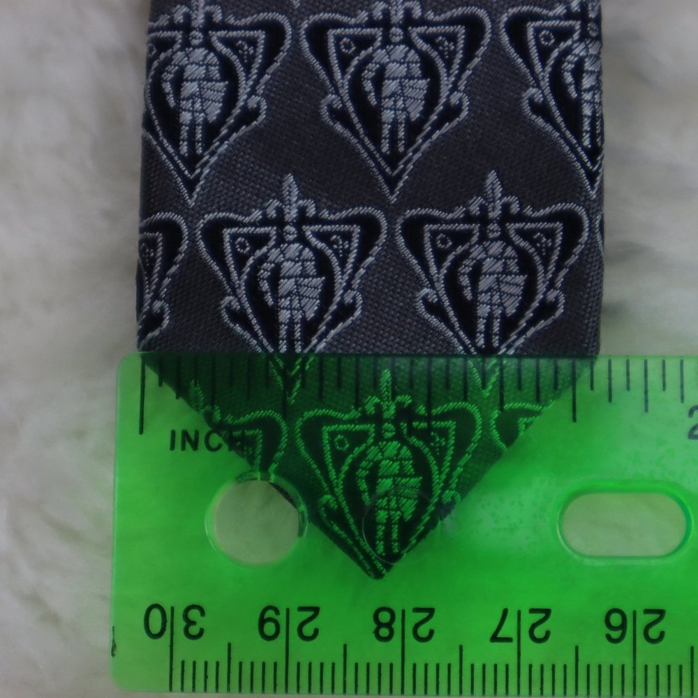 Gucci Gray Patterned Silk Tie - image 5